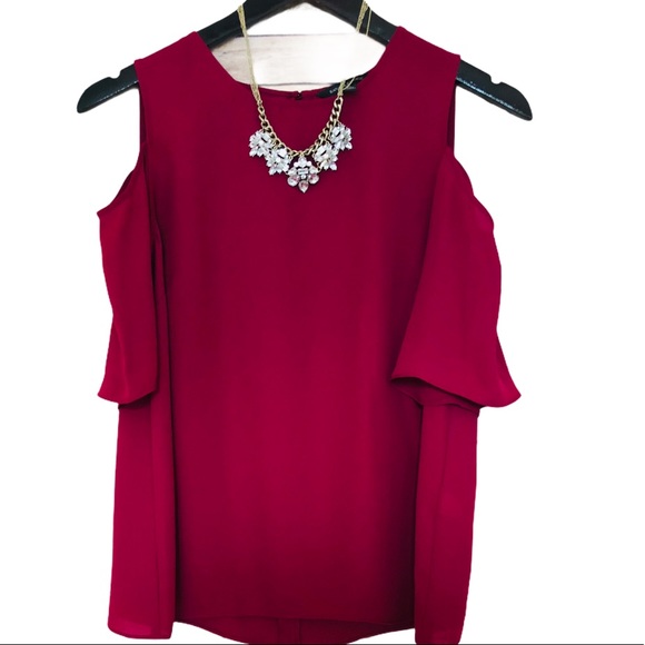 Banana Republic Factory Tops - Banana Republic- Cold shoulder Top.